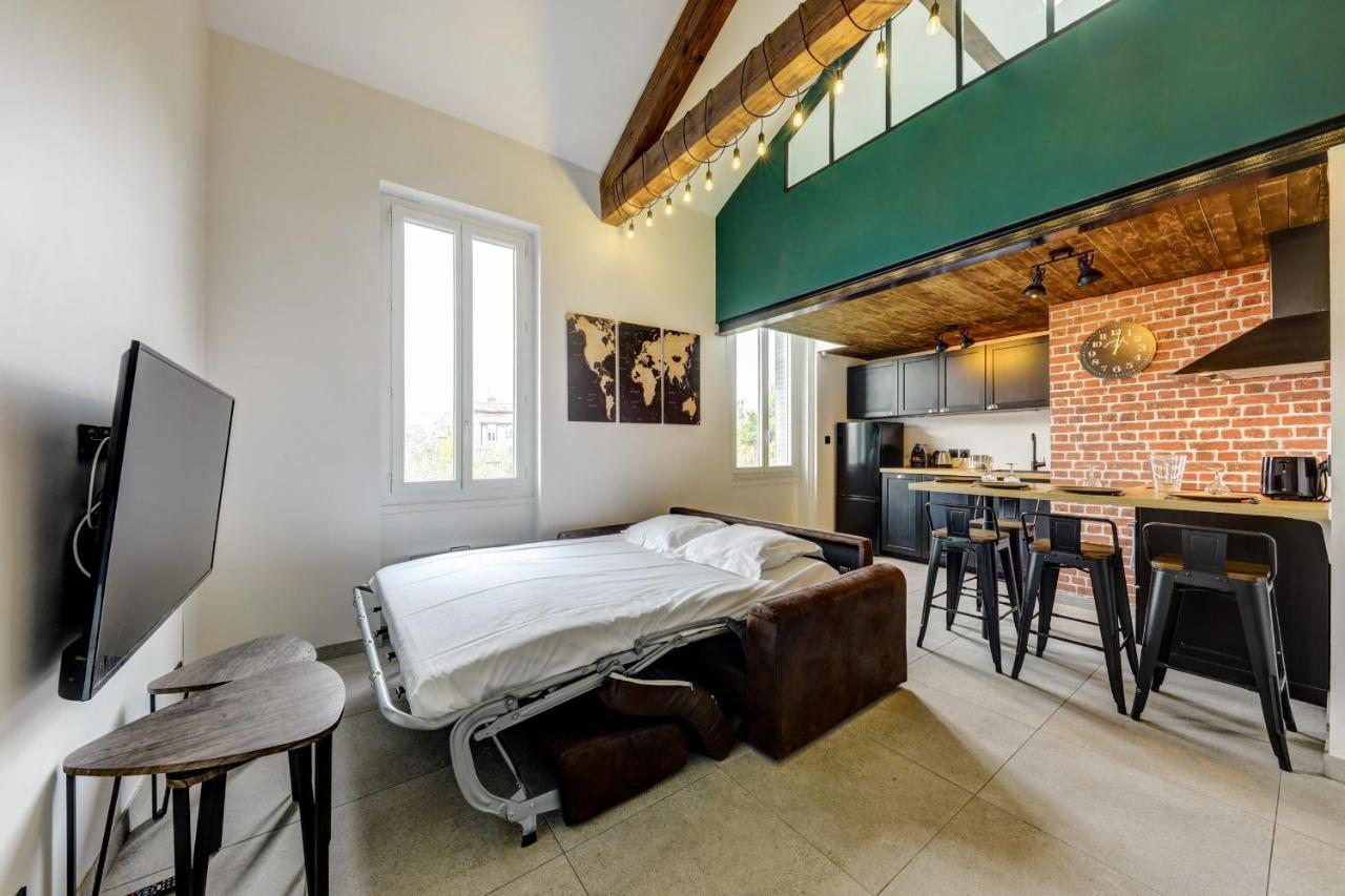 L'industrie-loft-t2-clim-parking A Proximite * Pierre-Benite