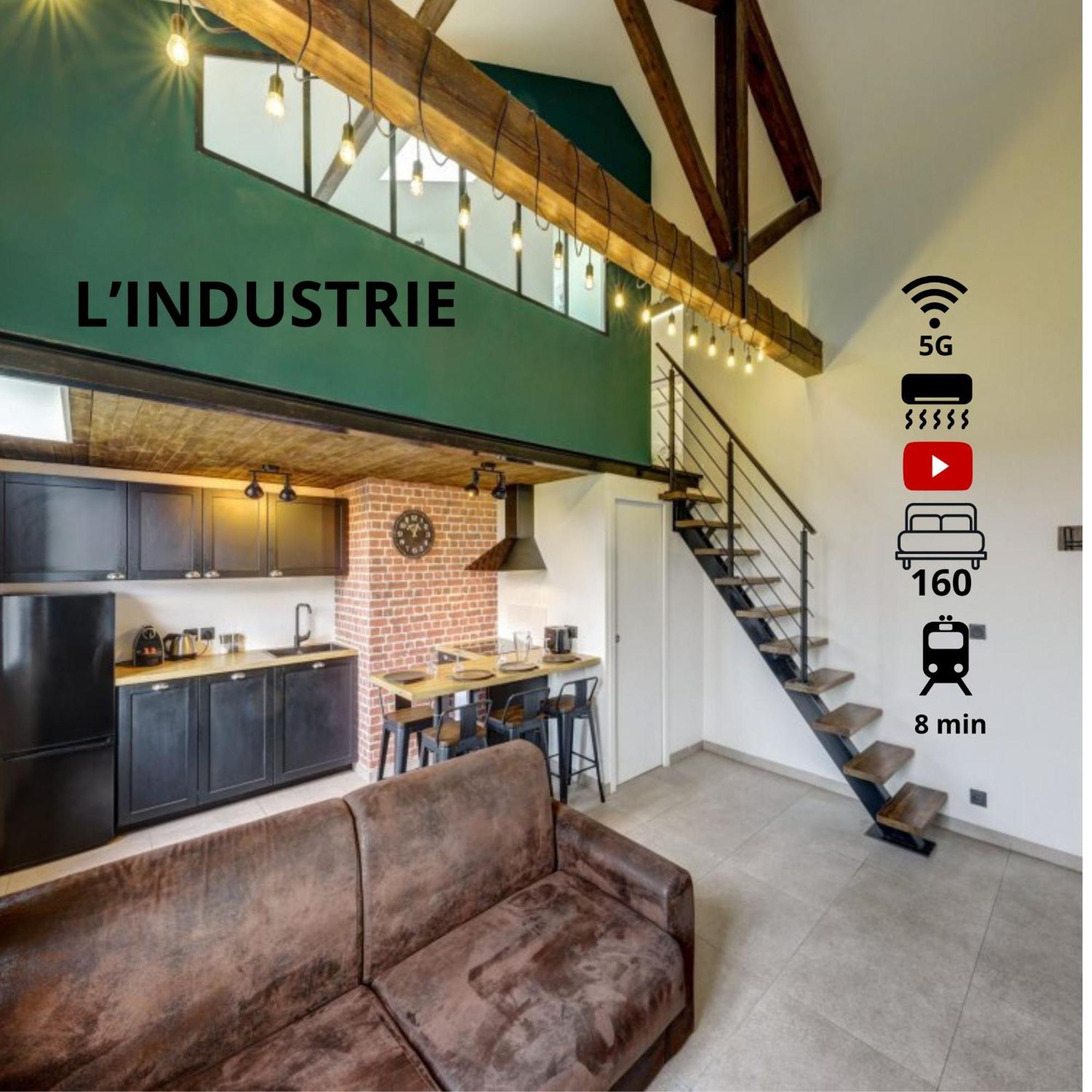 Apartment L'industrie-loft-t2-clim-parking A Proximite